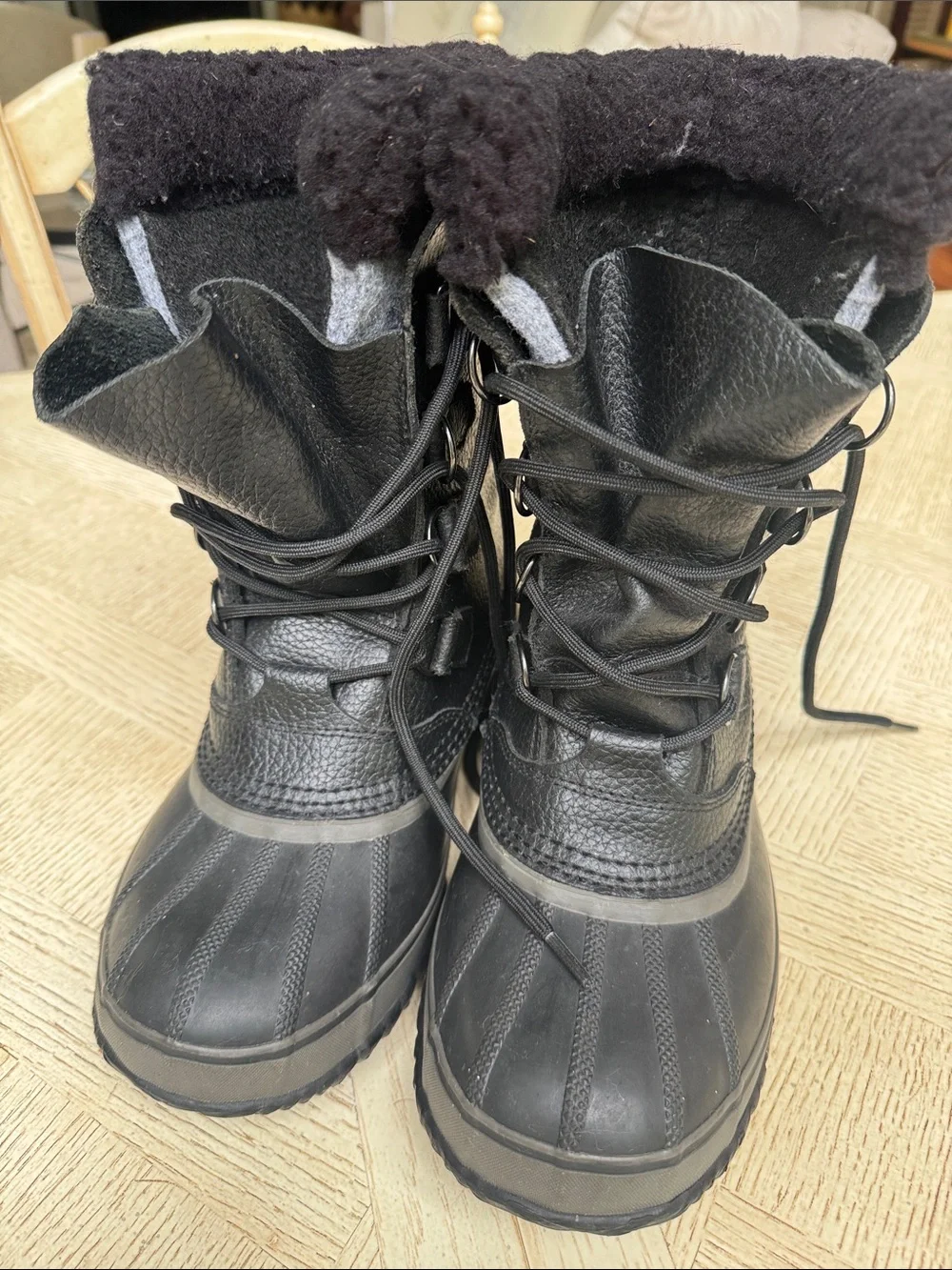 Limited Edition Sorel Insulated Lace-Up Winter Boots